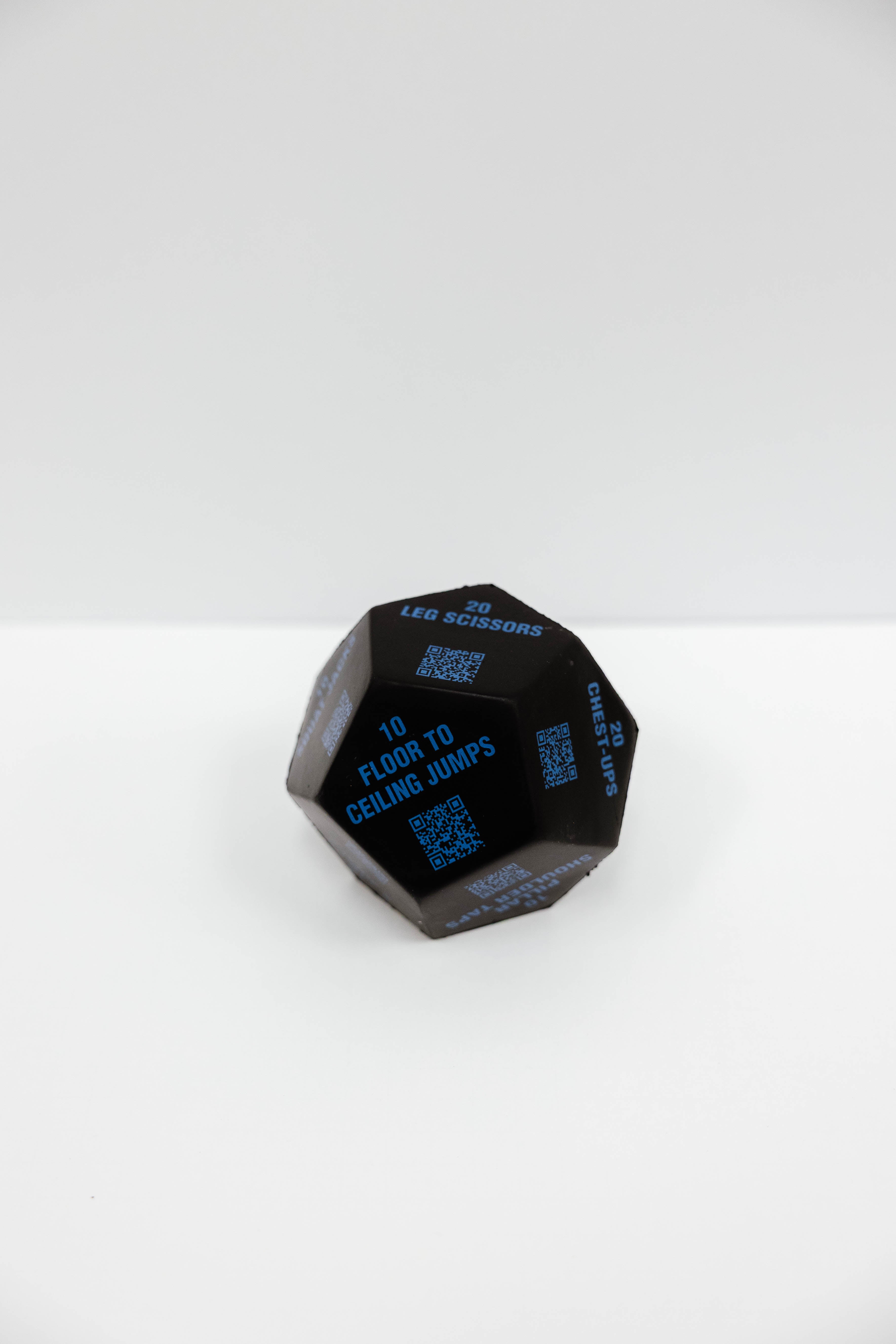Workout Dice (with QR Codes)